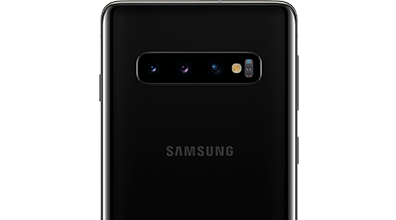 Samsung Galaxy S10 Zwart camera