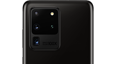 Samsung Galaxy S20 Ultra zwart camera