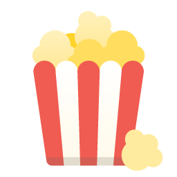 Popcorn icoon
