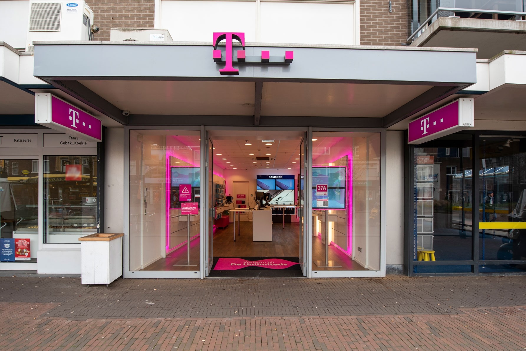 Afbeelding van T-Mobile Shop Beverwijk.